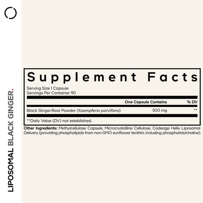 Liposomal Black Ginger