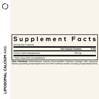 Liposomal Calcium AKG