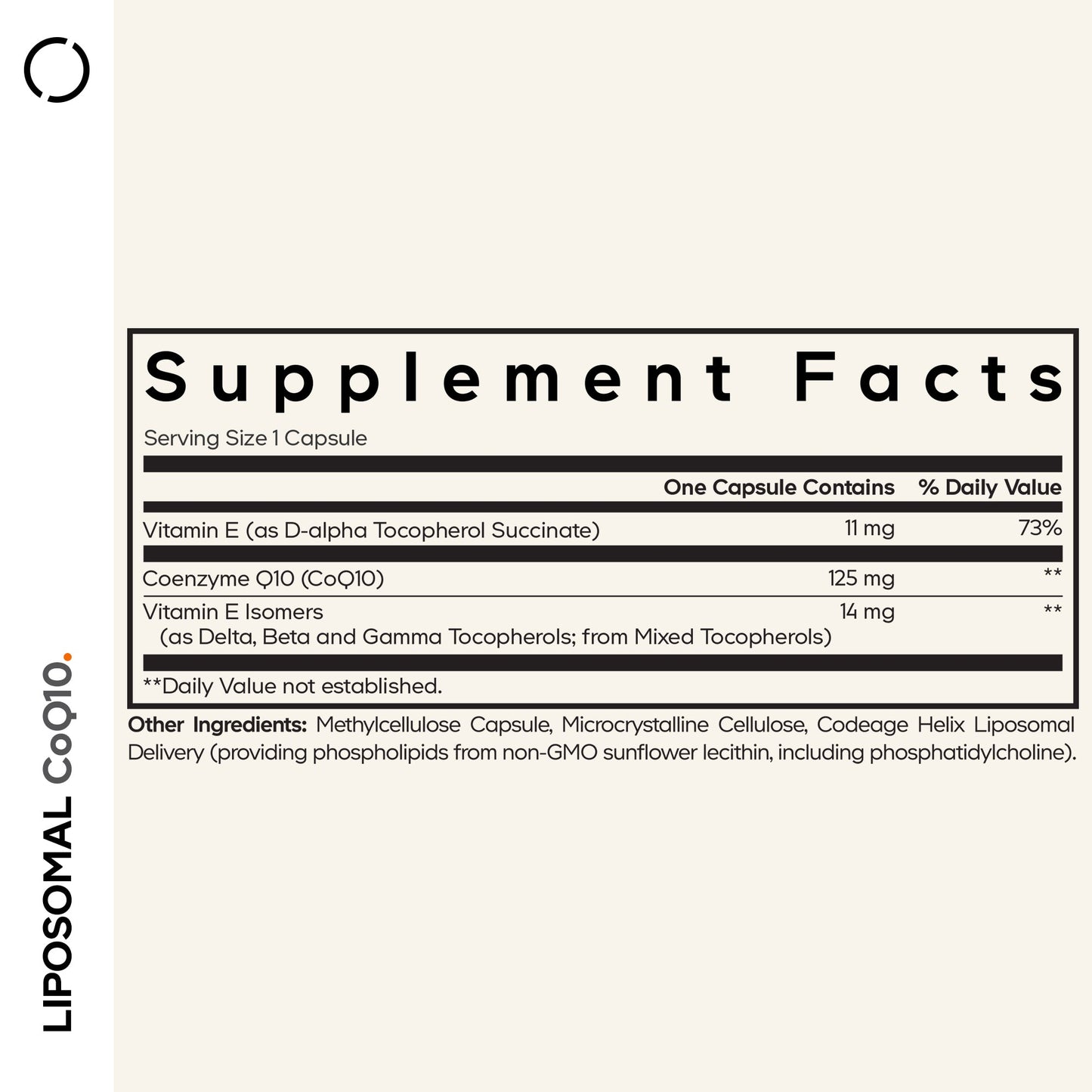 Liposomal CoQ10 Capsules