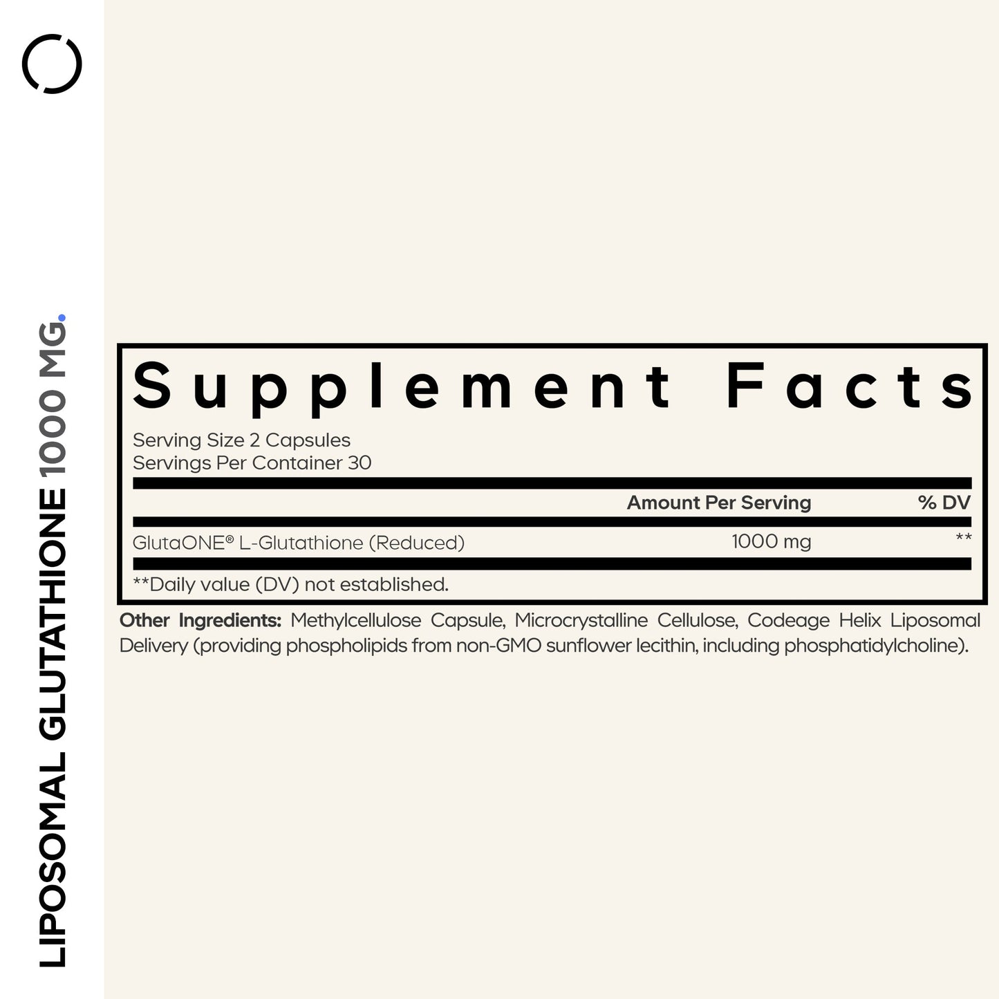 Liposomal Glutathione 1000 mg - Vegan America