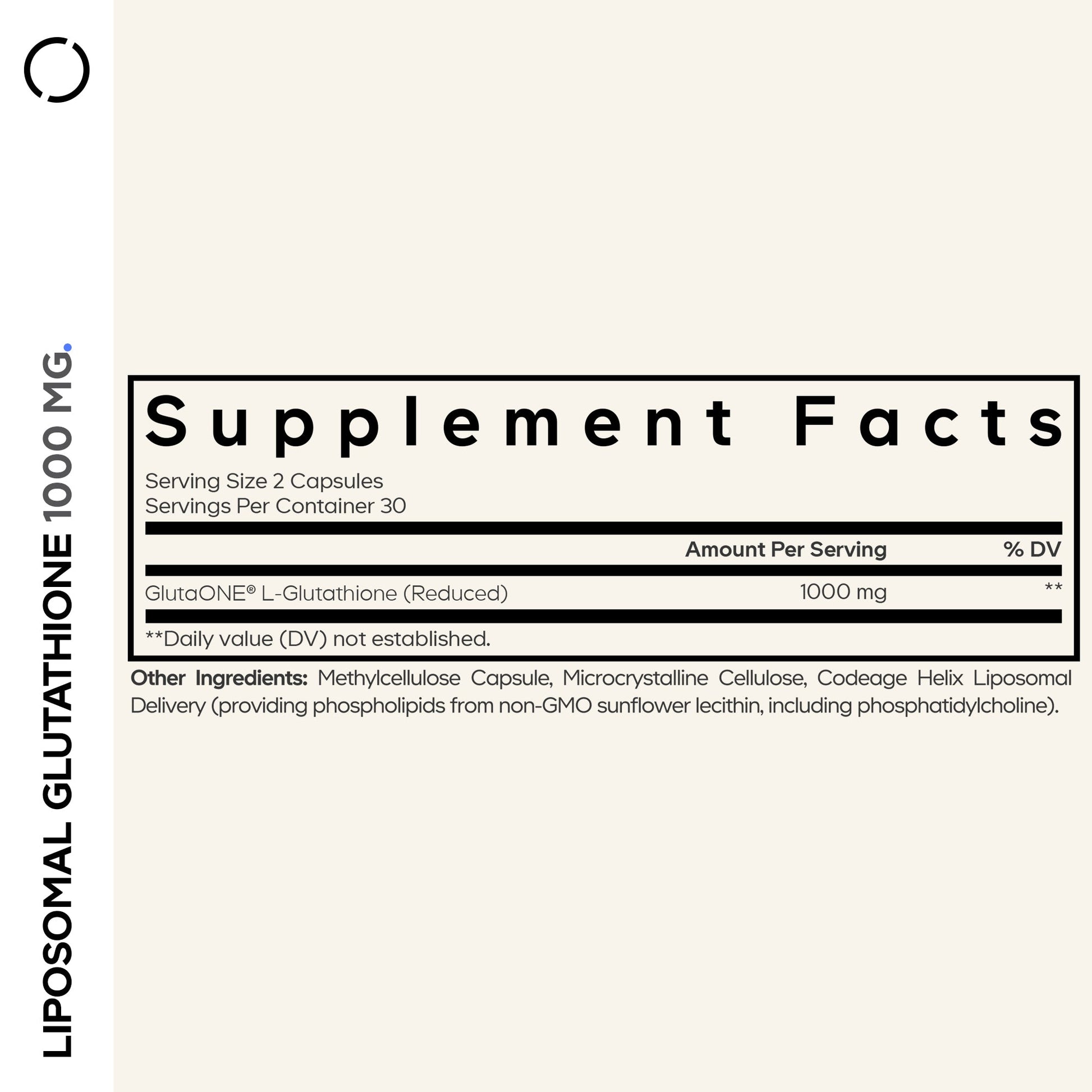 Liposomal Glutathione 1000 mg - Vegan America
