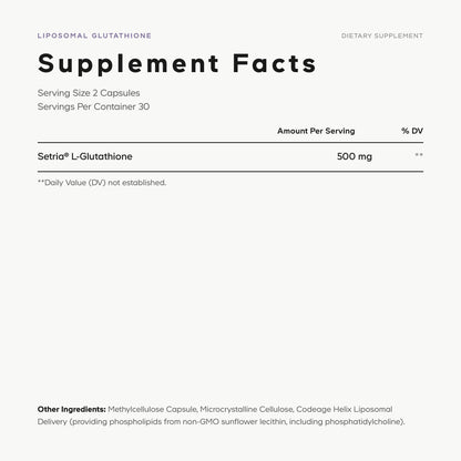 Liposomal Glutathione