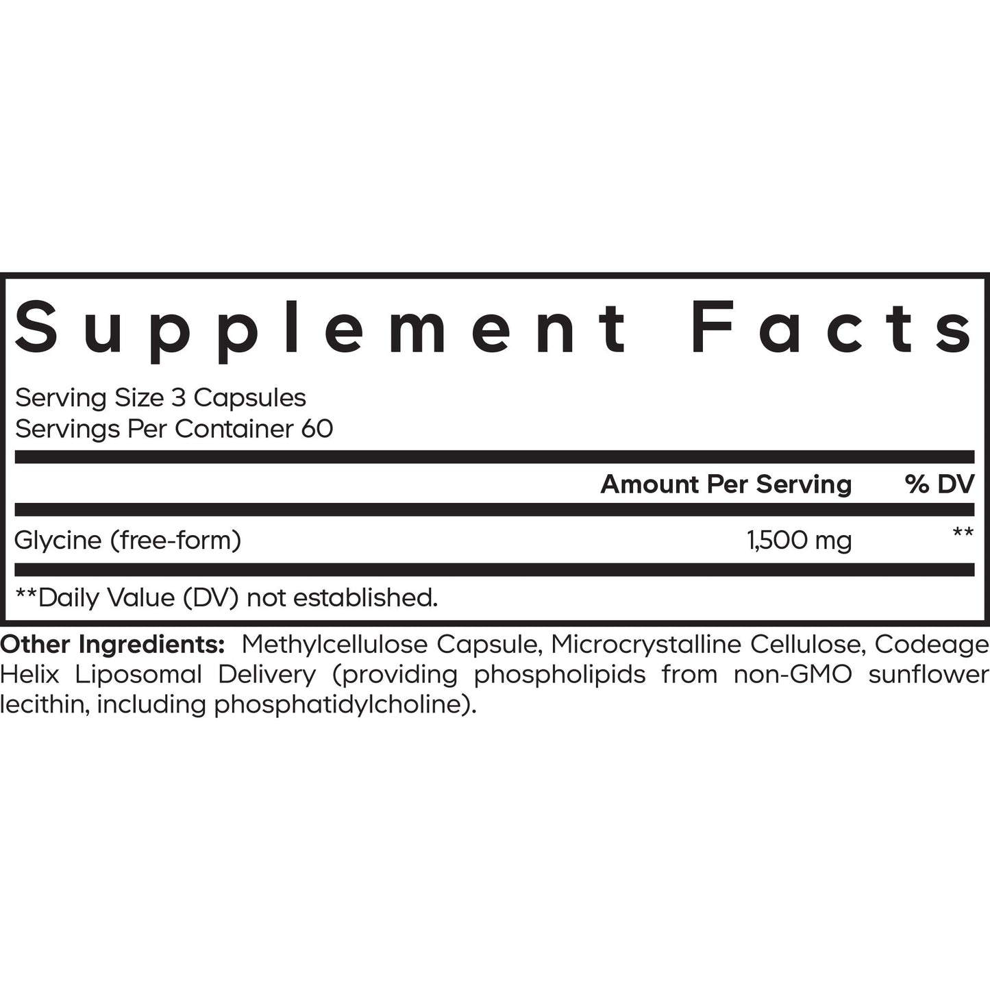 Liposomal Glycine+
