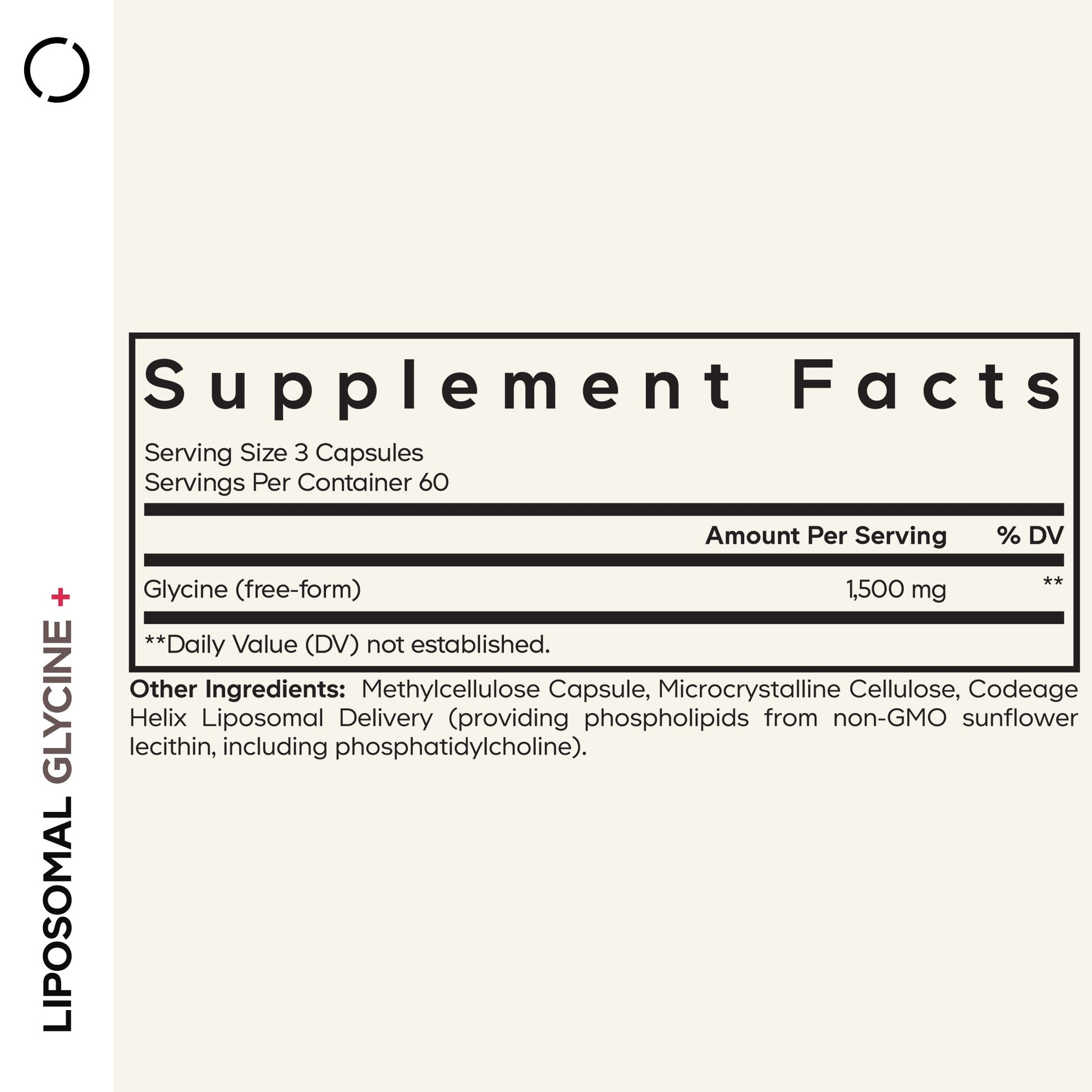 Liposomal Glycine+ - Vegan America