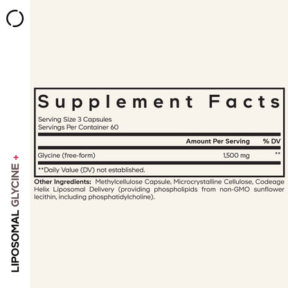 Liposomal Glycine+ - Vegan America