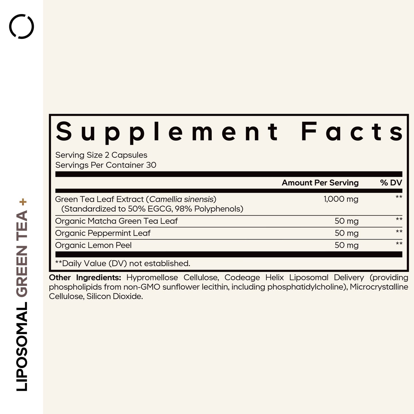 Liposomal Green Tea+ - Vegan America