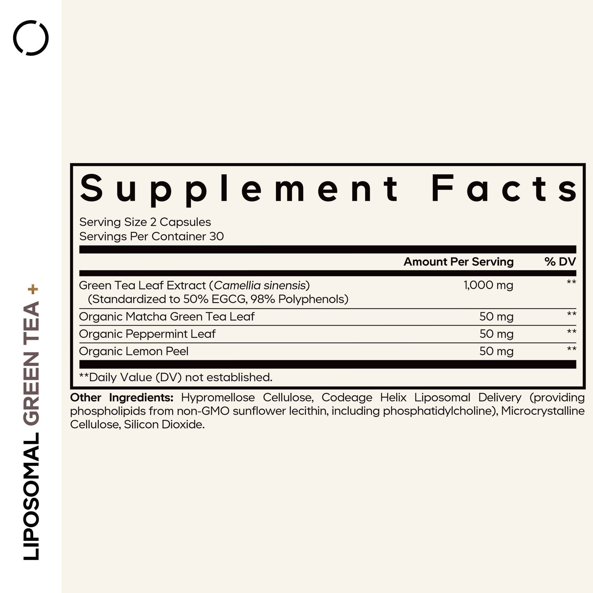 Liposomal Green Tea+ - Vegan America