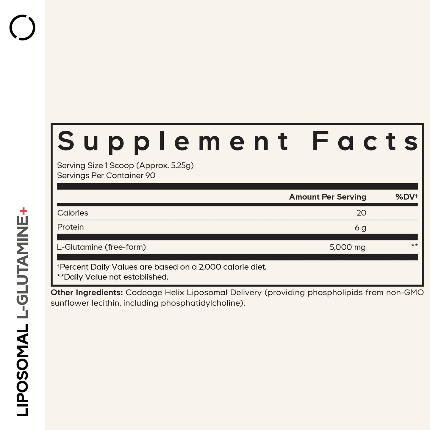 Liposomal L-Glutamine Powder