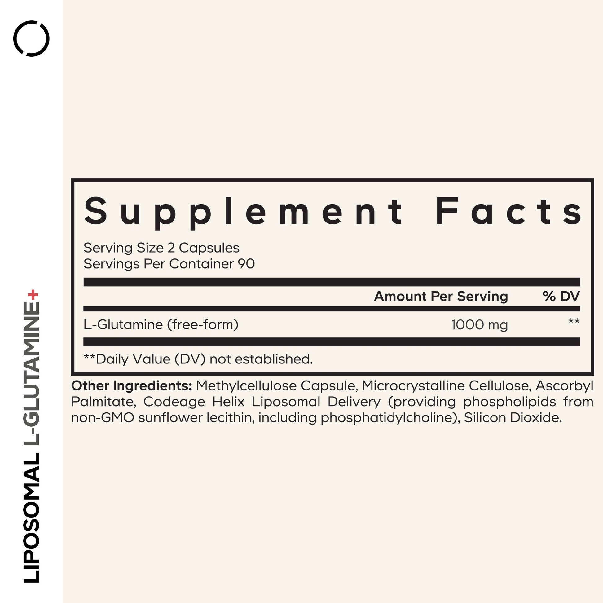 Liposomal L - Glutamine+ Capsules - Vegan America