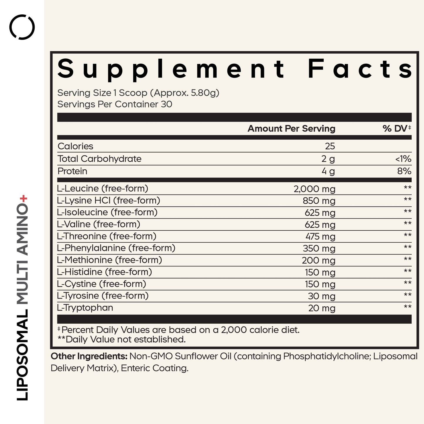Liposomal Multi Amino+ Powder