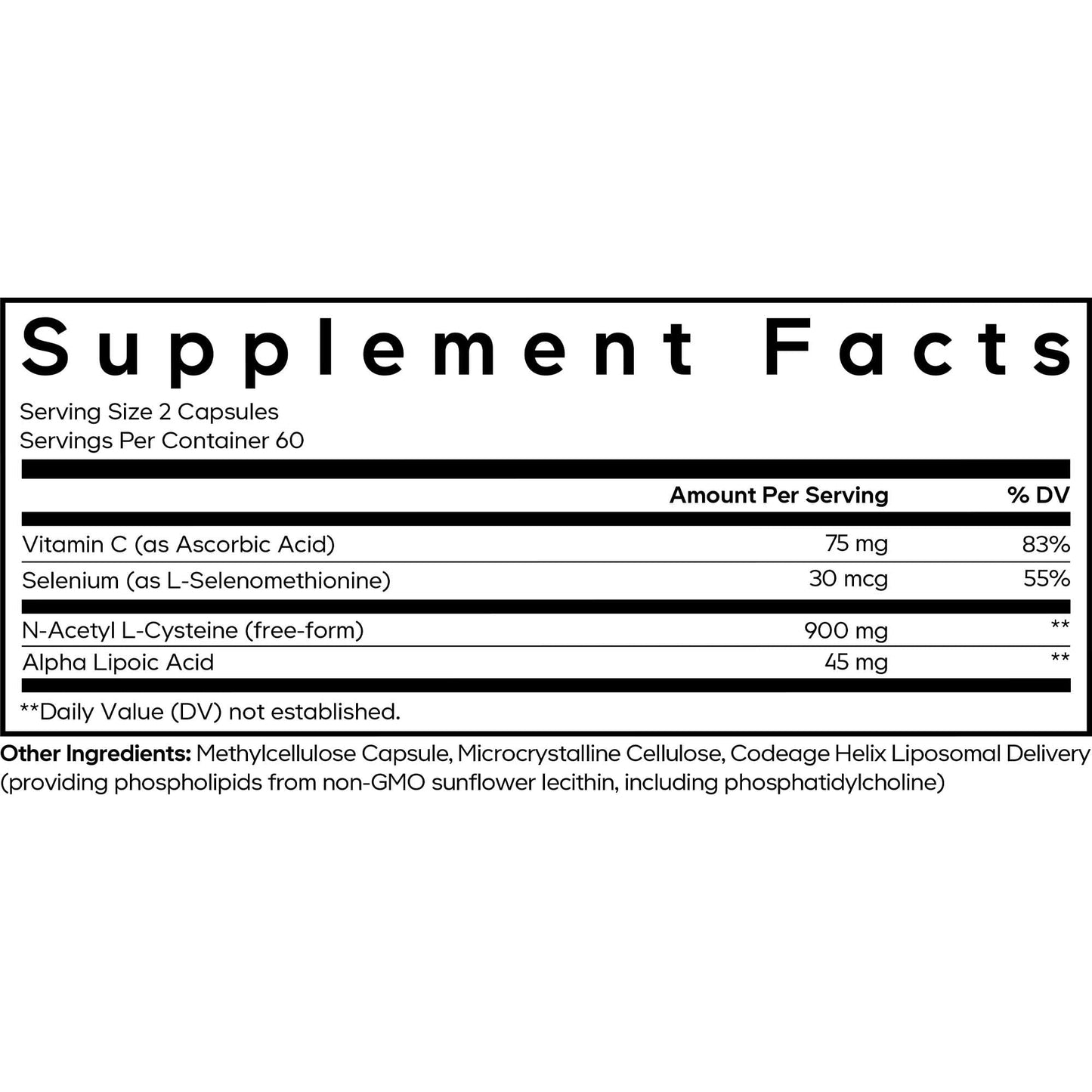 Liposomal NAC+ Platinum - Vegan America