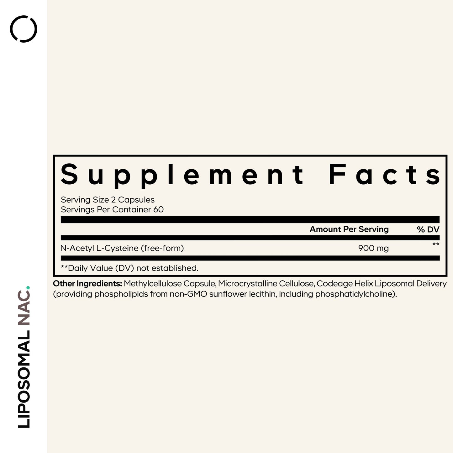 Liposomal NAC
