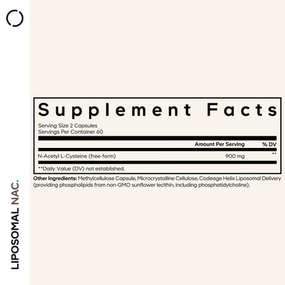 Liposomal NAC