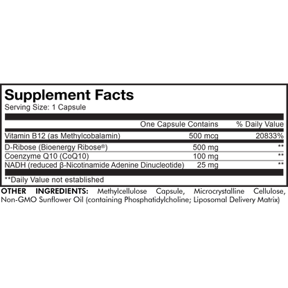 Liposomal NADH+