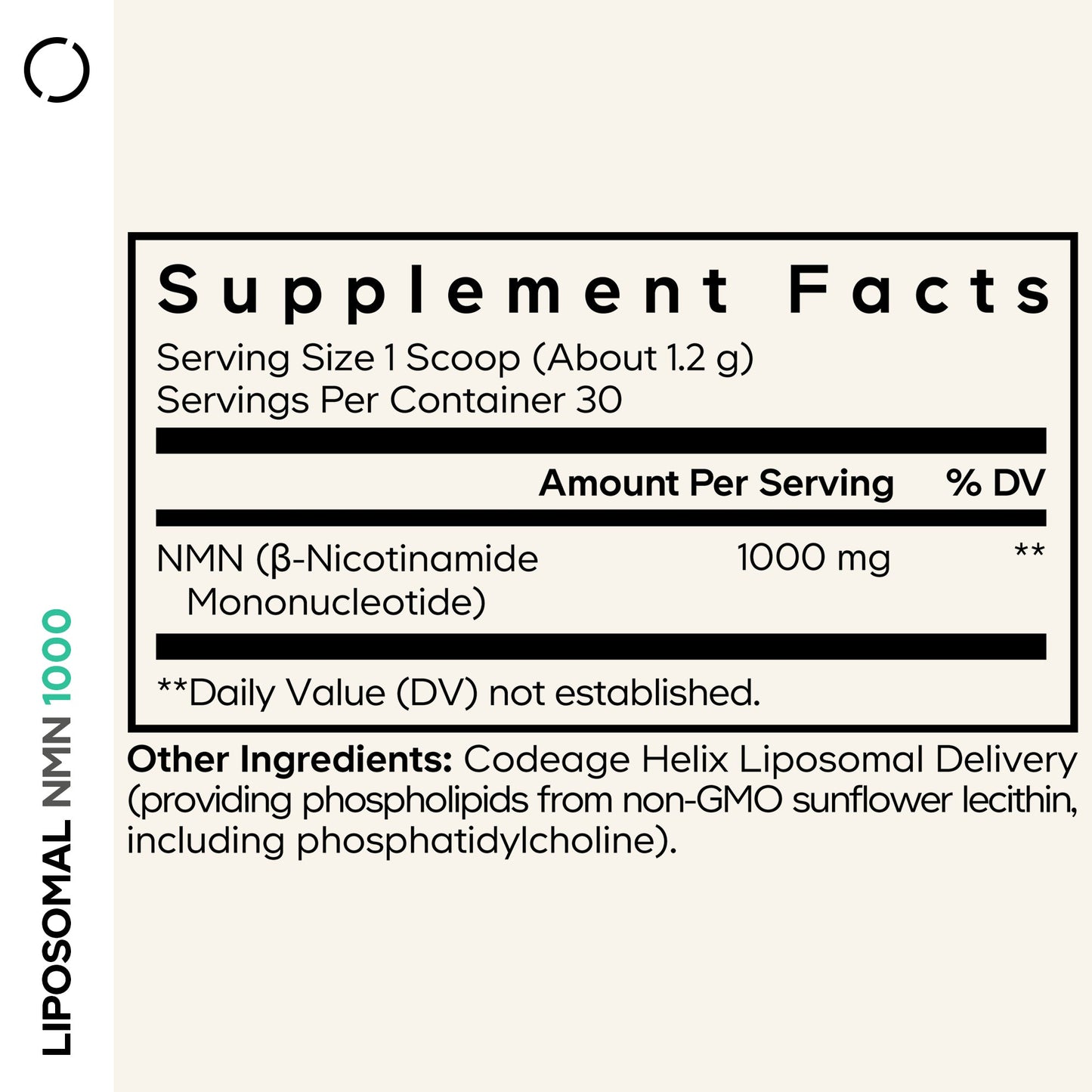 Liposomal NMN 1000 Powder - Vegan America