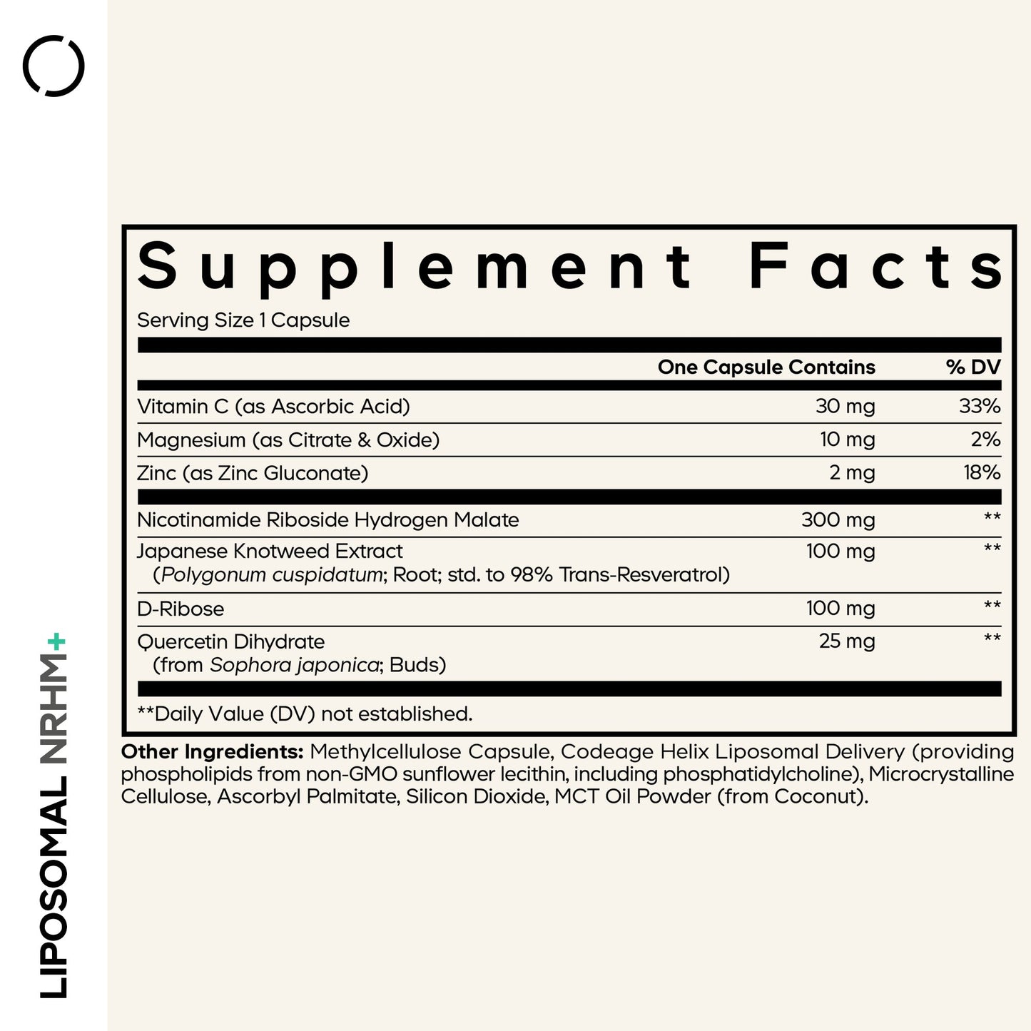 Liposomal NRHM+
