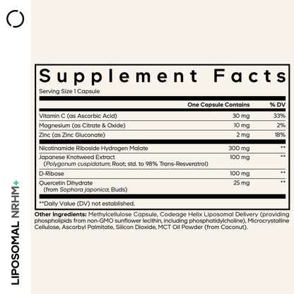 Liposomal NRHM+