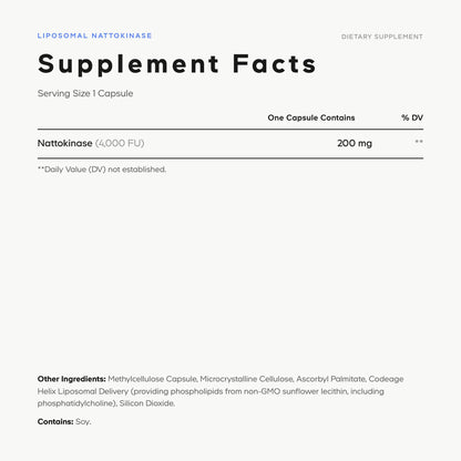 Liposomal Nattokinase