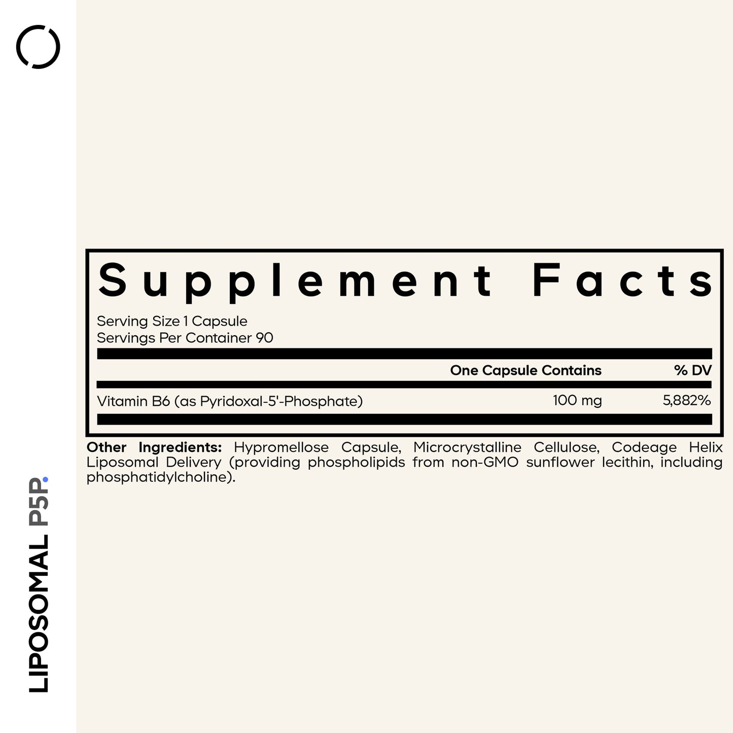 Liposomal P5P