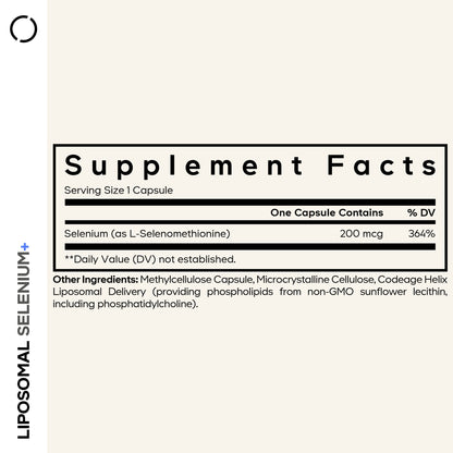 Liposomal Selenium+ - Vegan America