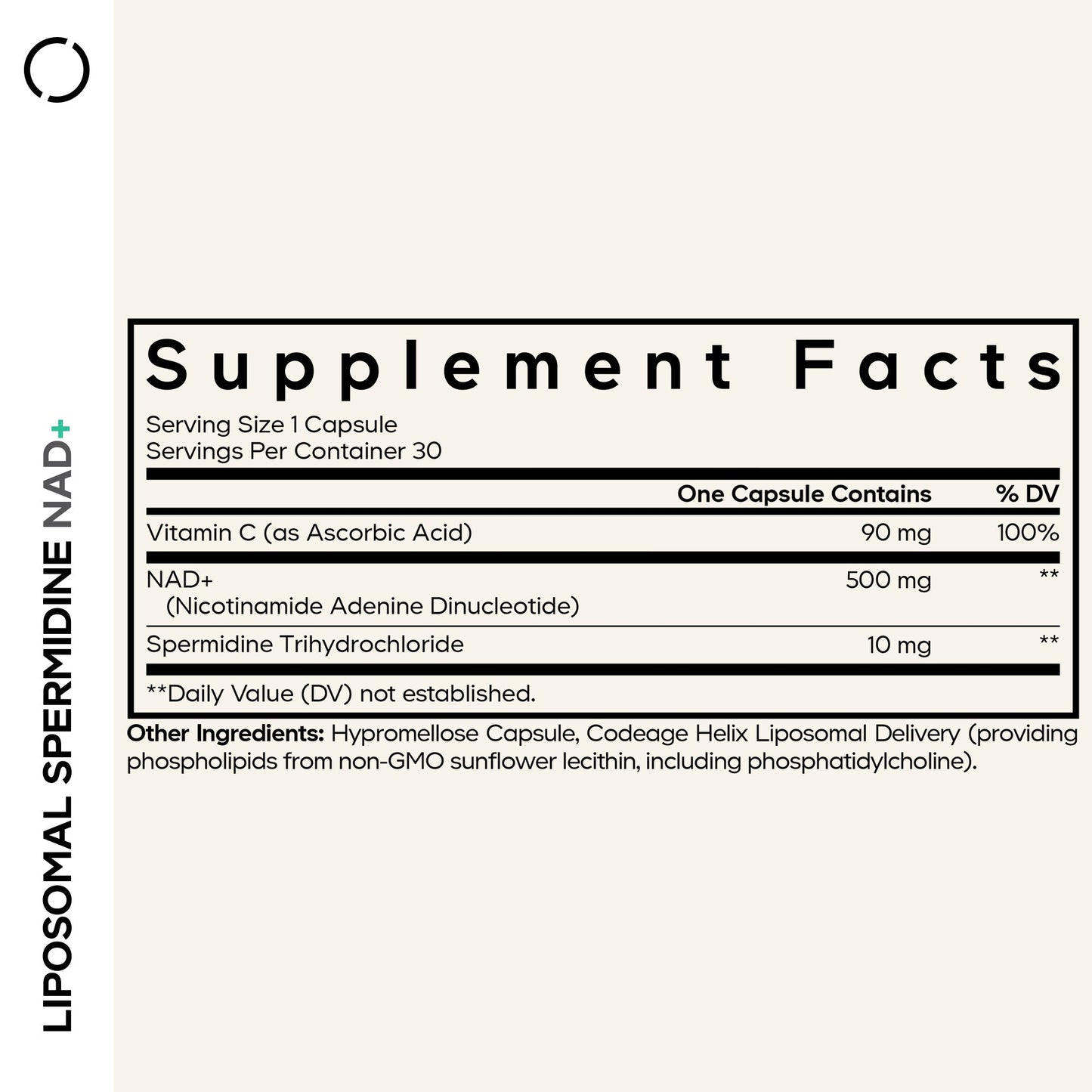 Liposomal Spermidine NAD+
