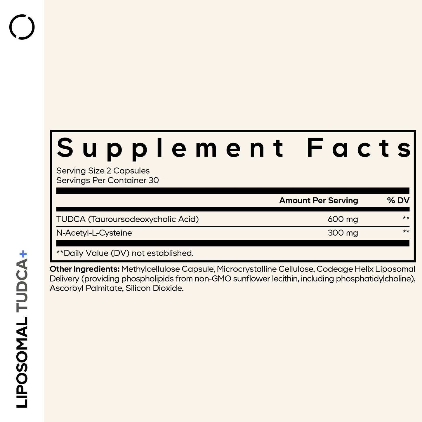 Liposomal TUDCA+ - Vegan America