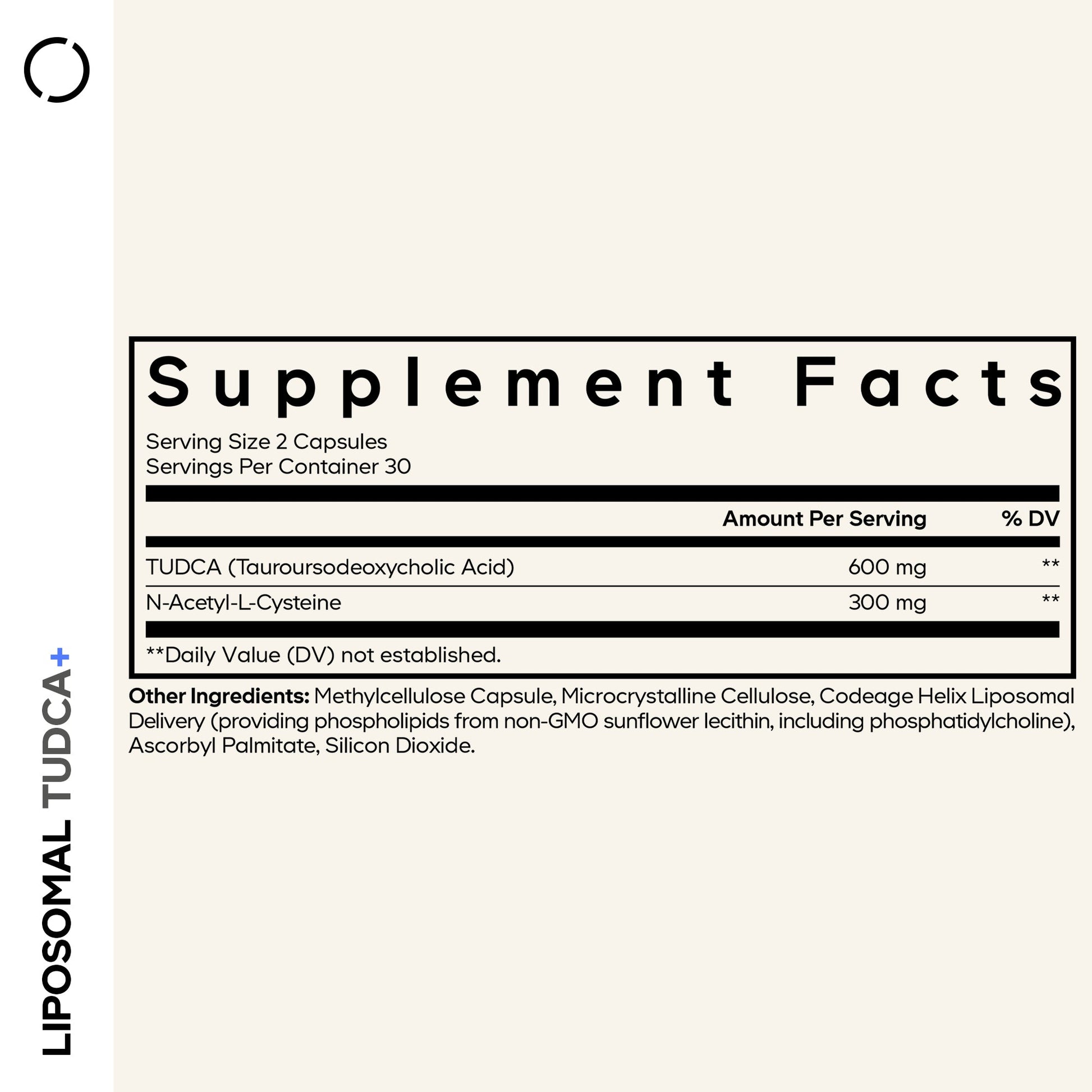 Liposomal TUDCA+ - Vegan America
