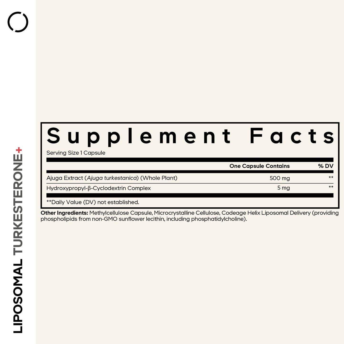Liposomal Turkesterone - Vegan America