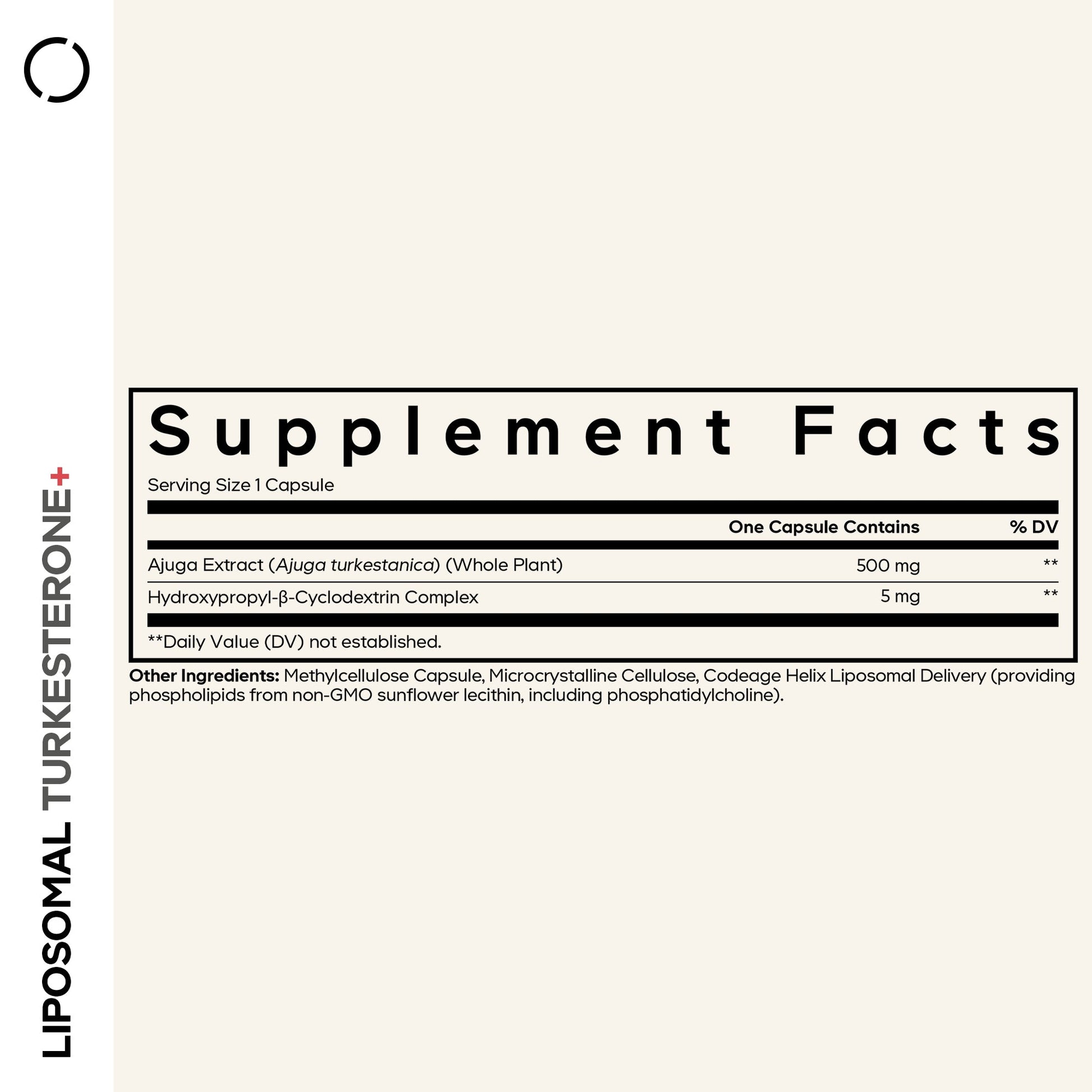 Liposomal Turkesterone - Vegan America