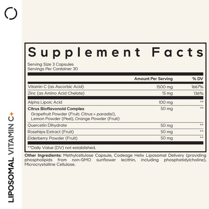 Liposomal Vitamin C+