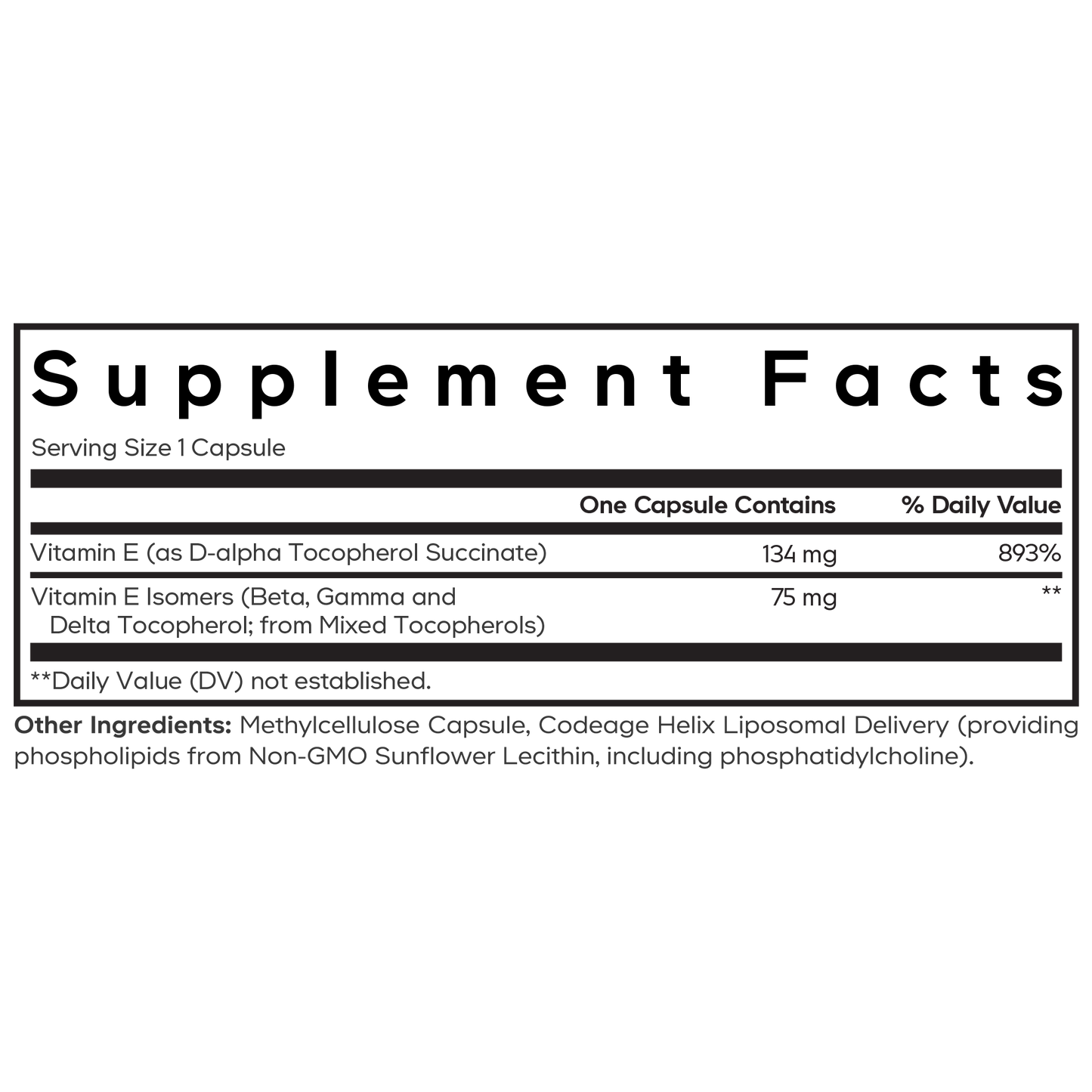 Liposomal Vitamin E+