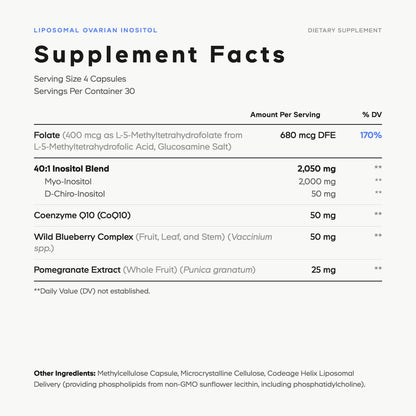 Liposomal Ovarian Inositol+
