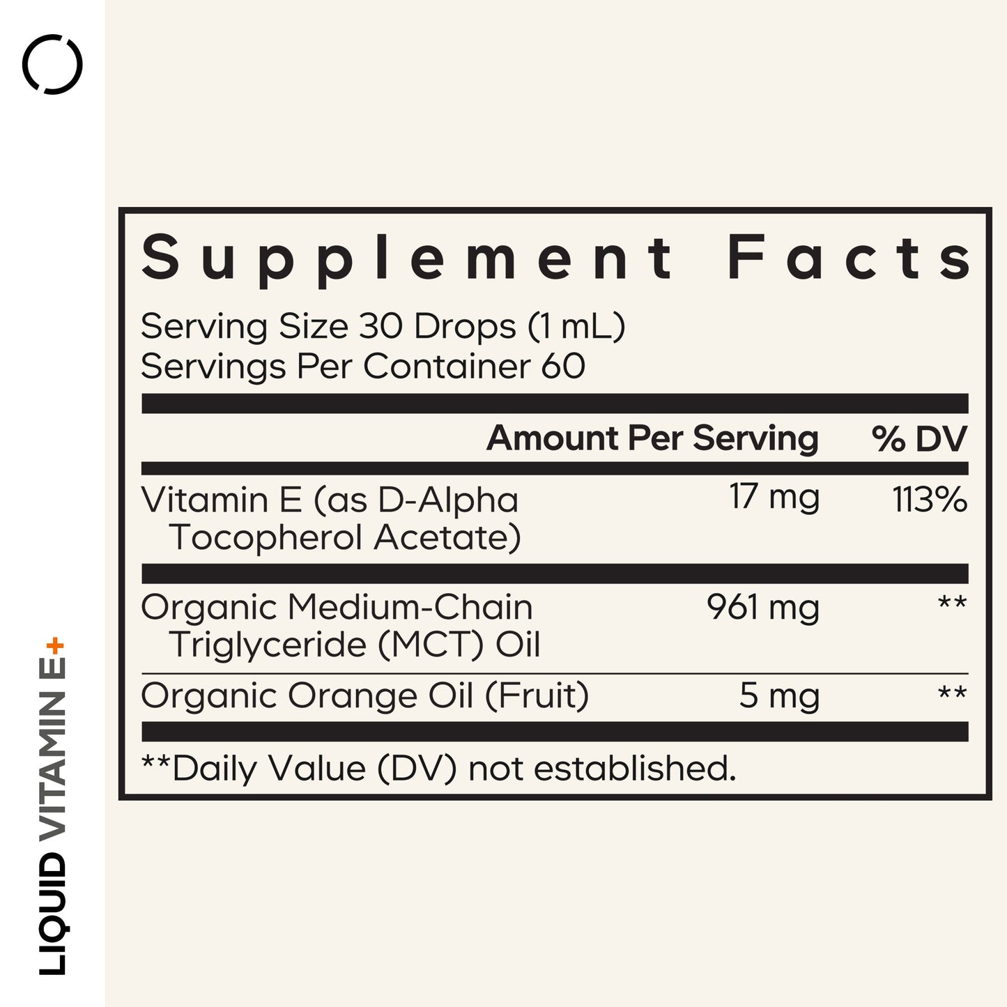 Liquid Vitamin E+