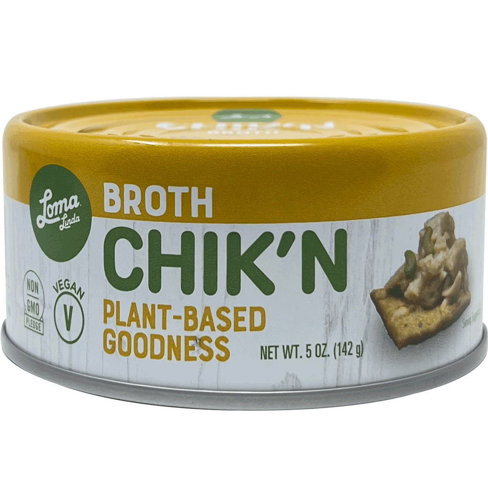 Loma Linda - Plant-Based Chik'n - In Broth, 5oz