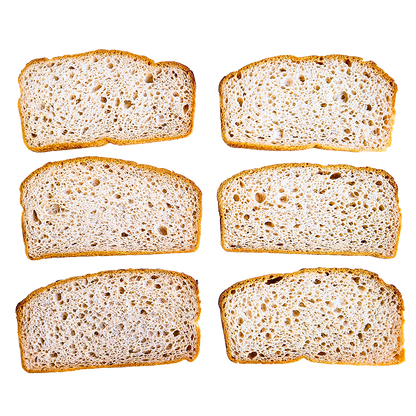 Long Slice Food Service Bread CASE (6 items)