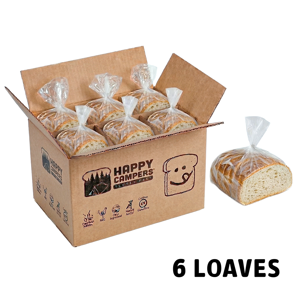 Long Slice Food Service Bread CASE (6 items)