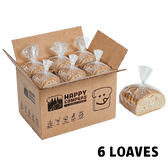 Long Slice Food Service Bread CASE (6 items) - Vegan America