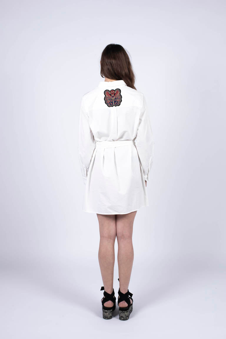 Robe Chemise Avika White