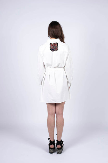 Robe Chemise Avika White