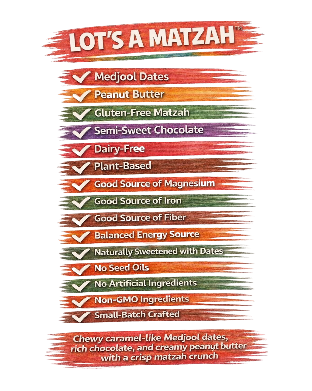 Lot's a Matzah (Gluten - Free) (3 - Pack) - Vegan America