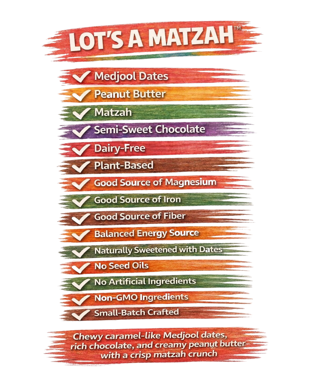 Lot's a Matzah (Original) (3 - Pack) - Vegan America