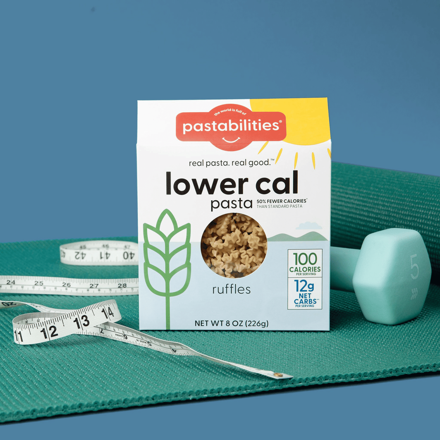 Lower Cal Pasta - Low Carb & Calorie - Ruffles