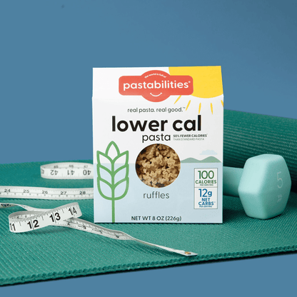 Lower Cal Pasta - Low Carb & Calorie - Ruffles