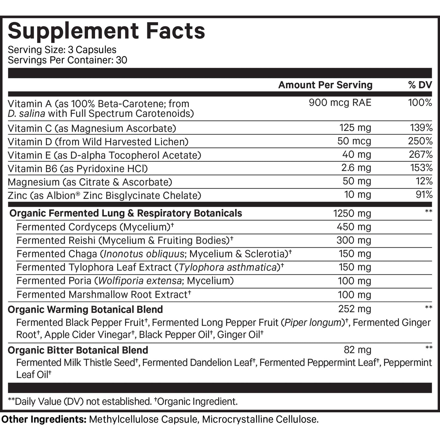 Lungs Vitamins
