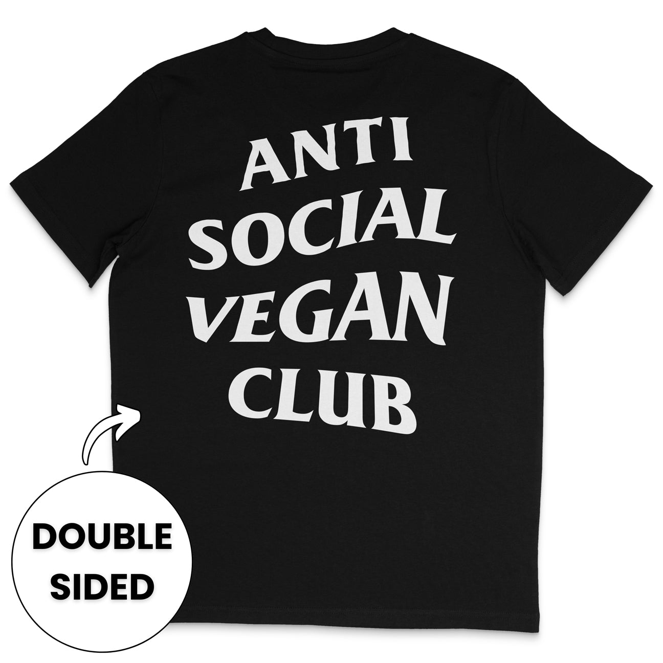 Anti Social Vegan Club Streetwear T-Shirt