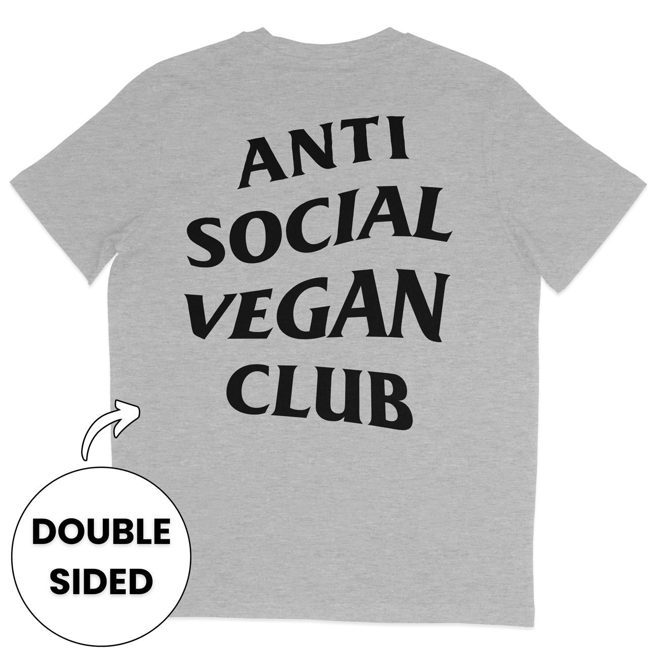 Anti Social Vegan Club Streetwear T-Shirt