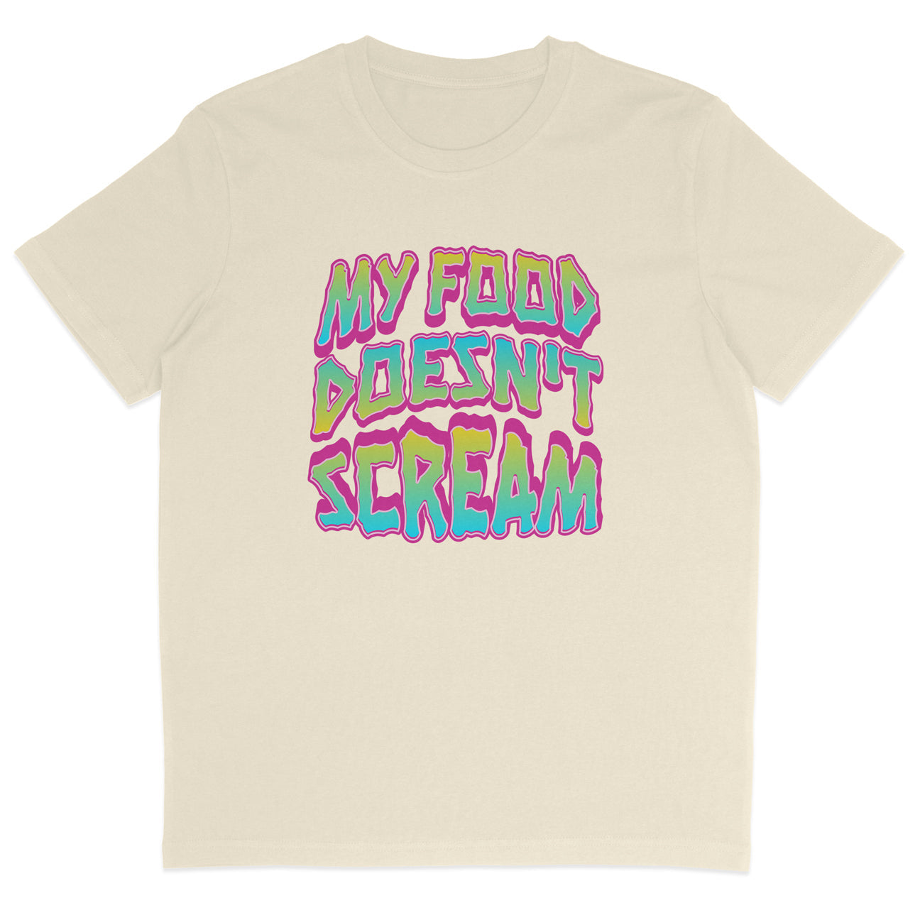 My Food Doesn't Scream T-Shirt