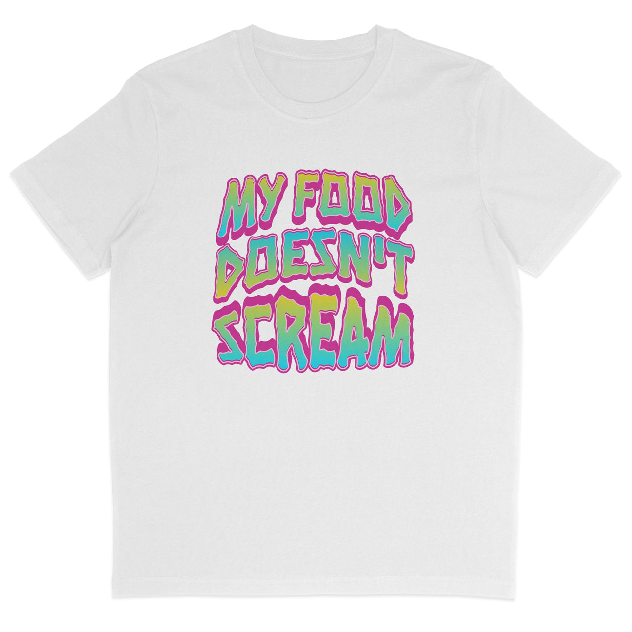 My Food Doesn't Scream T-Shirt