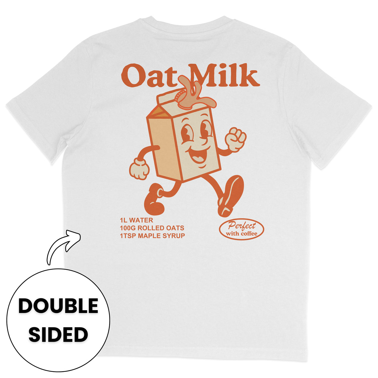 Oat Milk Streetwear T-Shirt