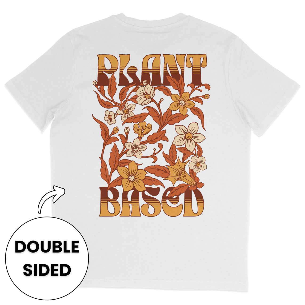 Plant-Based Flowers Streetwear T-Shirt